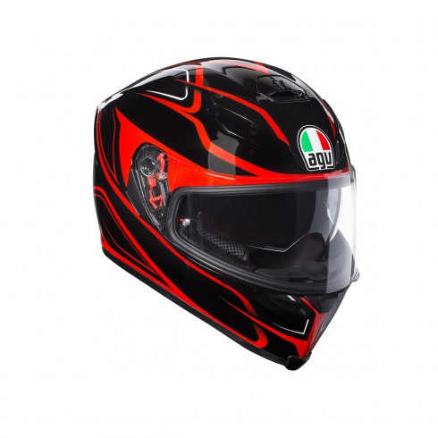 Картинка Шлем  AGV  K-5 S MAGNITUDE BLACK/RED от магазина Seller — готовый магазин одежды