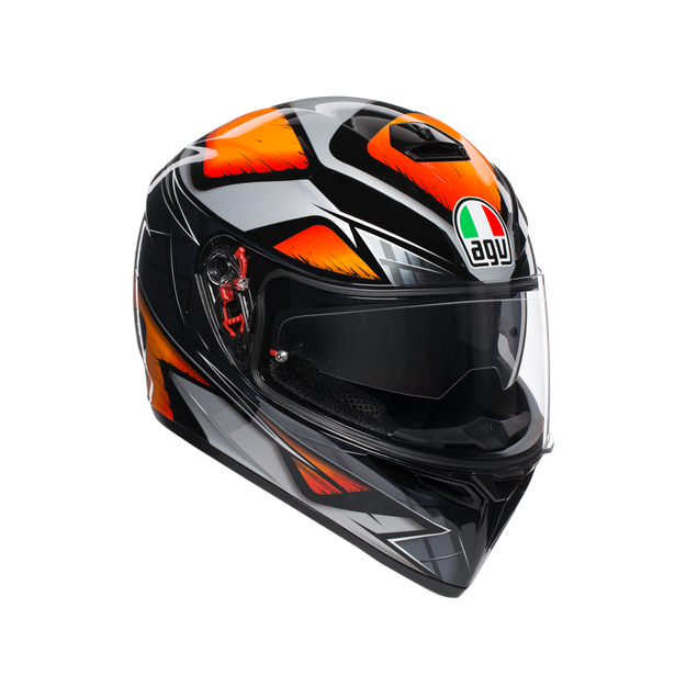 Картинка Шлем  AGV  K3 SV LIQUEFY BLACK/ORANGE от магазина Seller — готовый магазин одежды