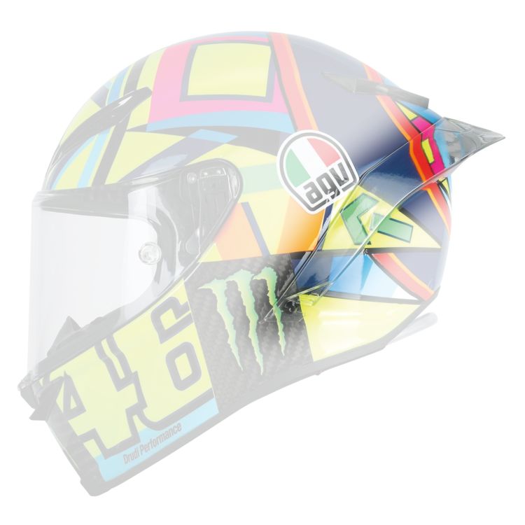 Картинка Спойлер AGV SPOILER CORSA R/PISTA GP (+metal screws) от магазина Seller — готовый магазин одежды