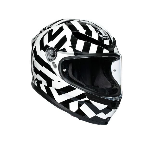 Картинка Шлем  AGV  K6 SECRET BLACK/WHITE от магазина Seller — готовый магазин одежды