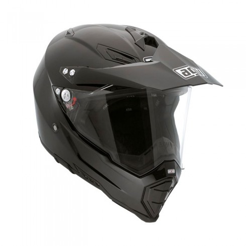 Картинка Шлем AX-8 DUAL EVO AGV E05 SOLBLACK от магазина Seller — готовый магазин одежды