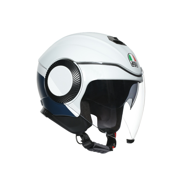 Картинка Шлем  AGV  ORBYT BLOCK MATT LIGHT GREY/EBONY/WH от магазина Seller — готовый магазин одежды