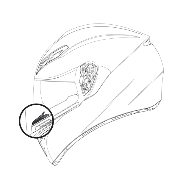 Картинка AGV N Дефлектор BREATH DEFLECTOR PISTA GP RR/PISTA GP R/CORSA R от магазина Seller — готовый магазин одежды