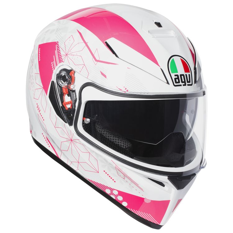 Картинка Шлем K-3 SV AGV IZUMI WHITE/PINK от магазина Seller — готовый магазин одежды