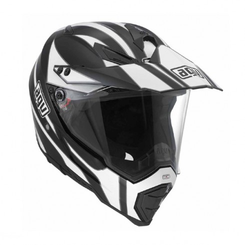 Картинка Шлем  AGV  AX-8 DUAL EVO MULTOUR BLACK/WHITE от магазина Seller — готовый магазин одежды