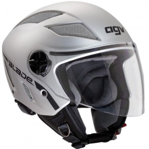 Картинка Шлем AGV Blade Air-Net Flat Silver от магазина Seller — готовый магазин одежды