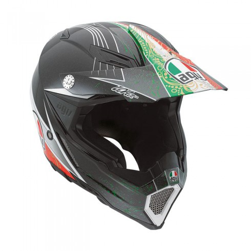 Картинка Шлем  AGV  AX-8 EVO REPLICA PHILIPPAERTS ITALY от магазина Seller — готовый магазин одежды