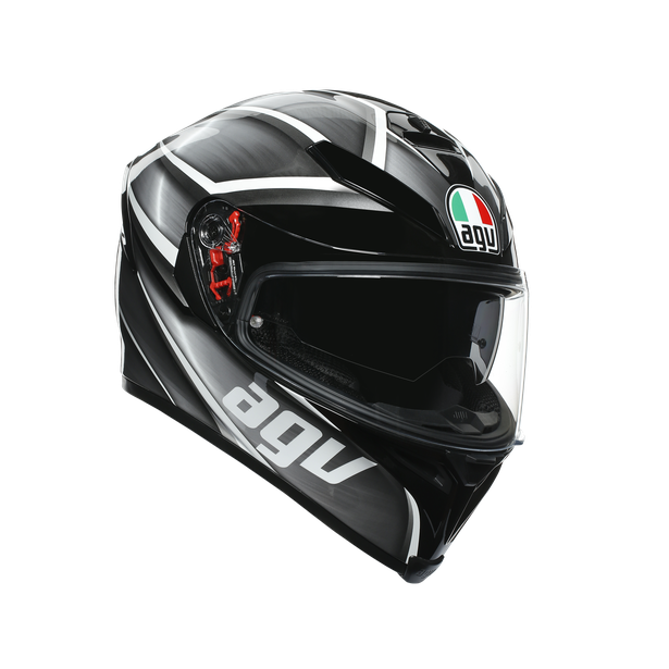 Картинка Шлем  AGV  K5 S TEMPEST BLACK/SILVER от магазина Seller — готовый магазин одежды
