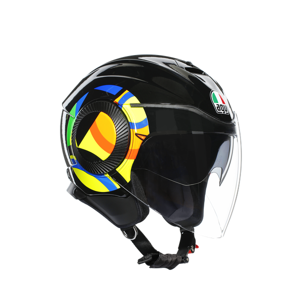 Картинка Шлем  AGV  ORBYT SUN&MOON 46 BLACK от магазина Seller — готовый магазин одежды