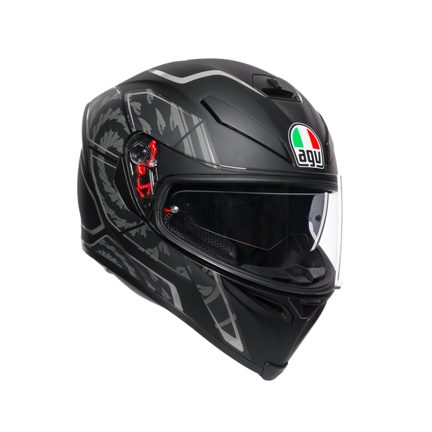 Картинка Шлем  AGV  K5 S TORNADO MATT BLACK/SILVER от магазина Seller — готовый магазин одежды