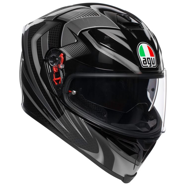 Картинка Шлем  AGV  K-5 S HURRICANE 2.0 BLACK/SILVER от магазина Seller — готовый магазин одежды